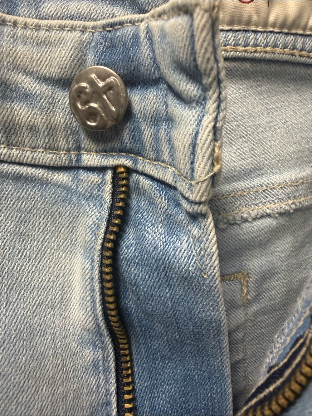 Ag Adriano Goldschmied Light Blue Denim Jeans - Picture 5 of 10